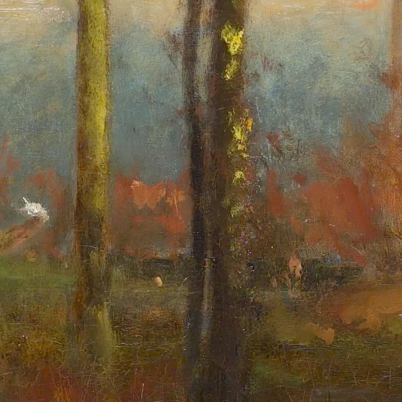 Il Ruscello Del Mulino, Montclair, New Jersey George Inness