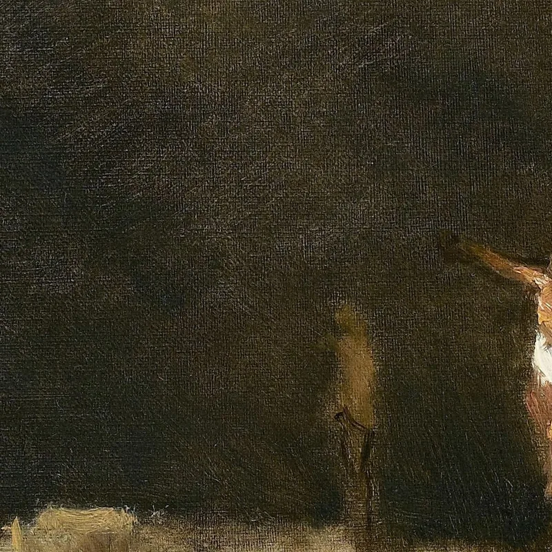 El Triunfo En El Calvario George Inness