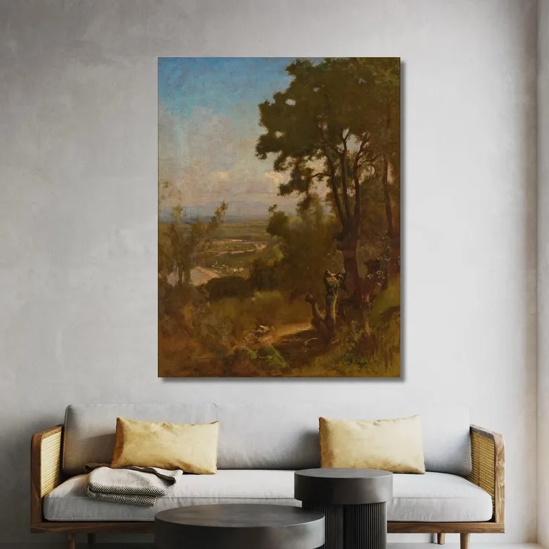 Valley Near Perugia George Inness