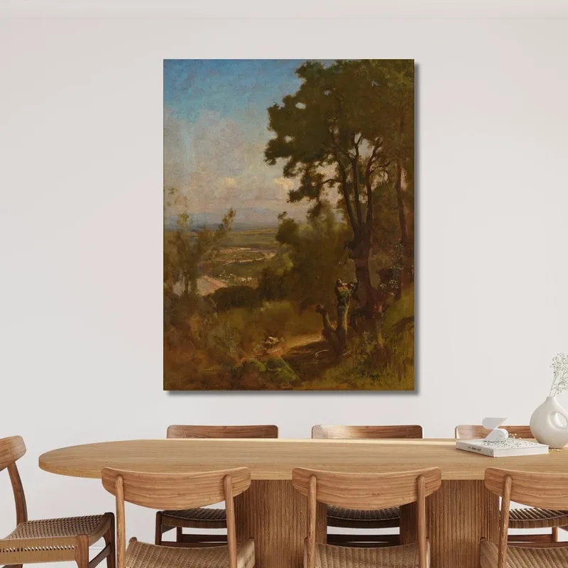 Valley Near Perugia George Inness