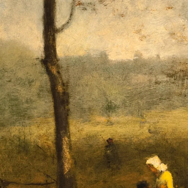 Ramasseurs De Bois Un Après-Midi D'Automne George Inness