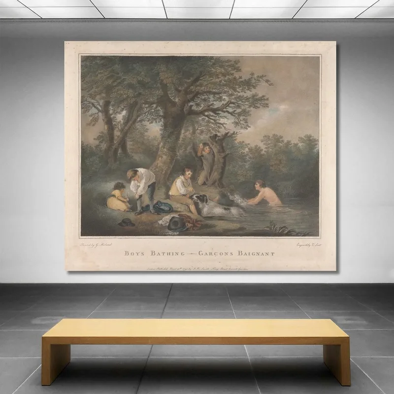 Boys Bathing George Morland