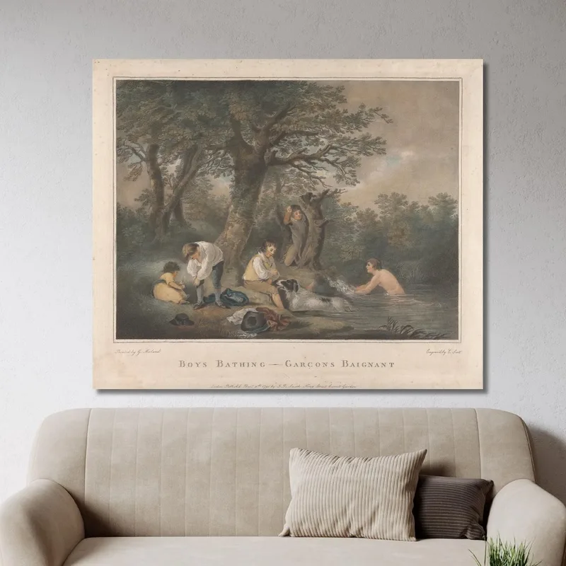 Boys Bathing George Morland