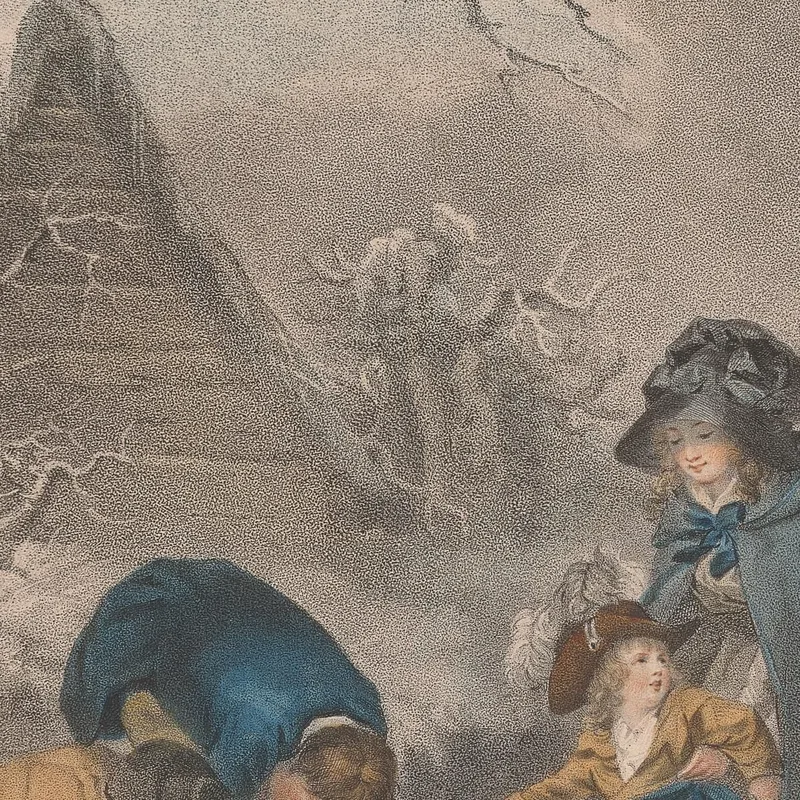 Garçons Patinant George Morland