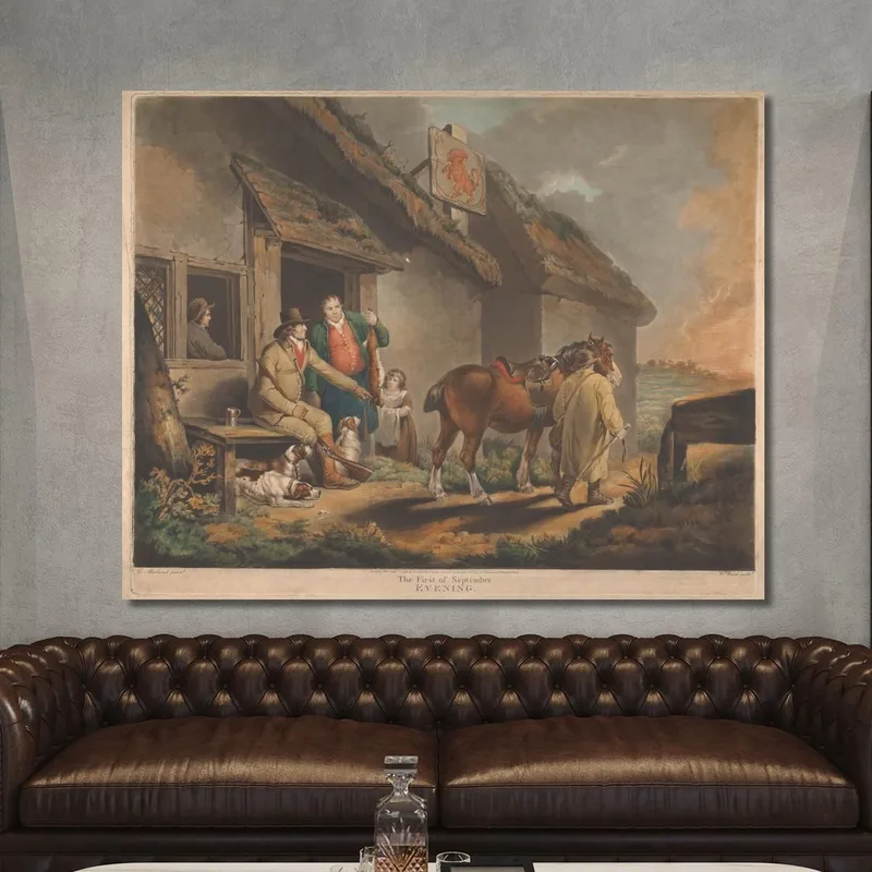 Der Erste September – Abend George Morland