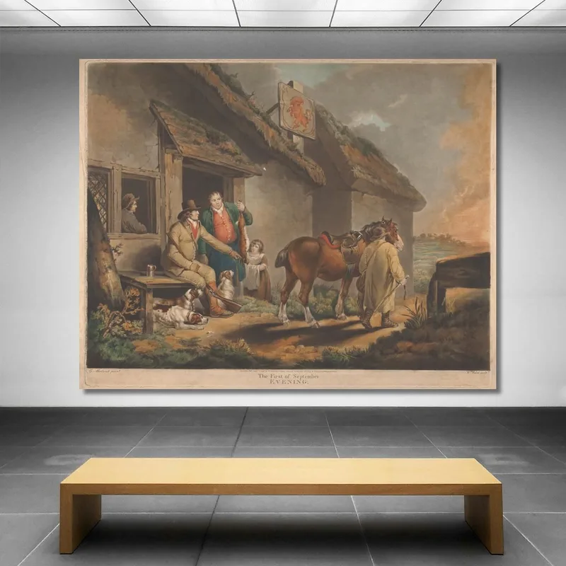 Der Erste September – Abend George Morland