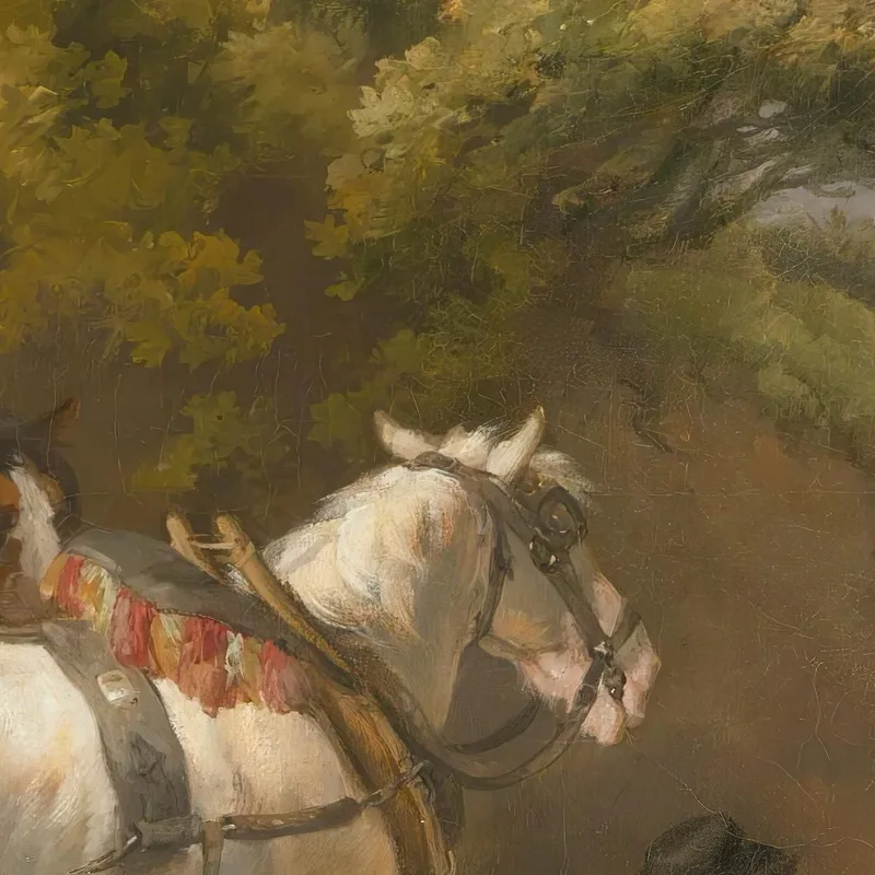 Il Riposo Del Lavoratore George Morland