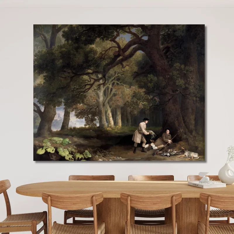 Eine Ruhepause Nach Der Schießerei 1770 George Stubbs