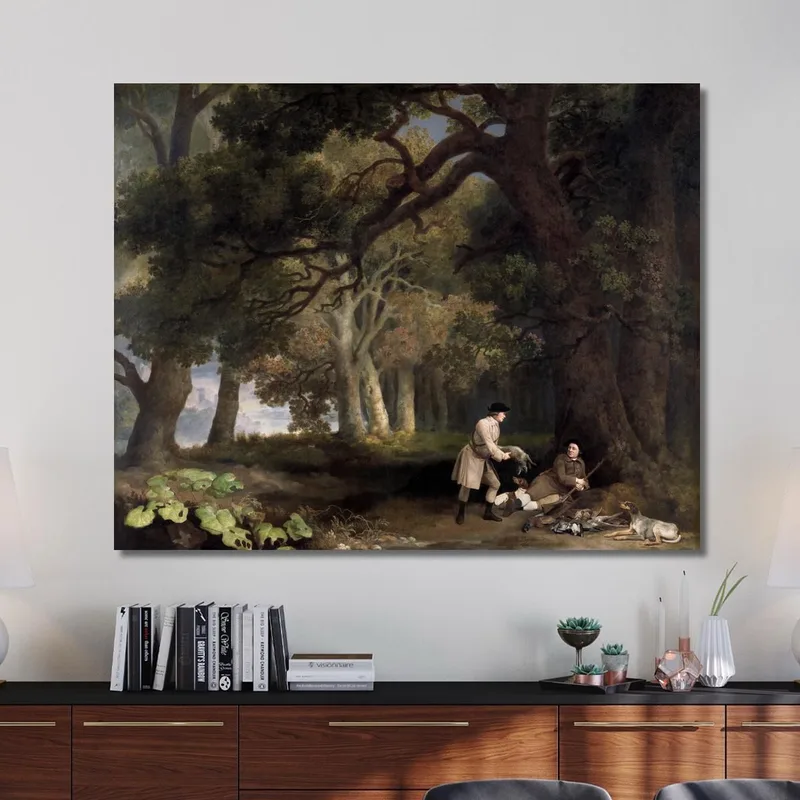 Eine Ruhepause Nach Der Schießerei 1770 George Stubbs