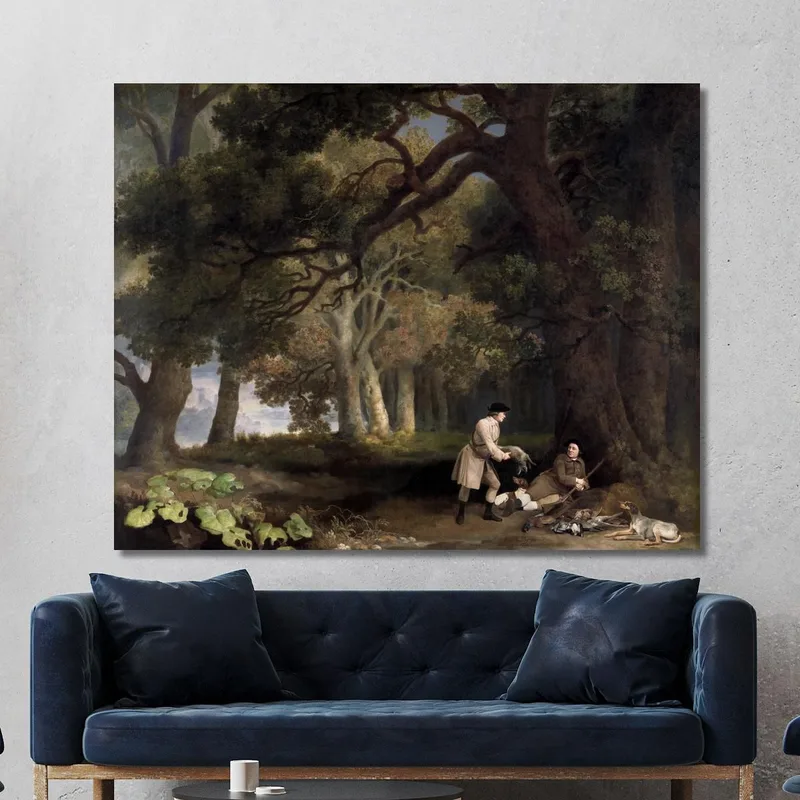 Eine Ruhepause Nach Der Schießerei 1770 George Stubbs