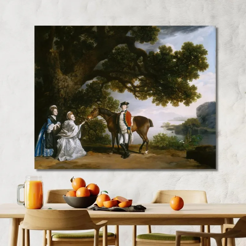 Captain Samuel Sharpe Pocklington With His Wife Pleasance George Stubbs