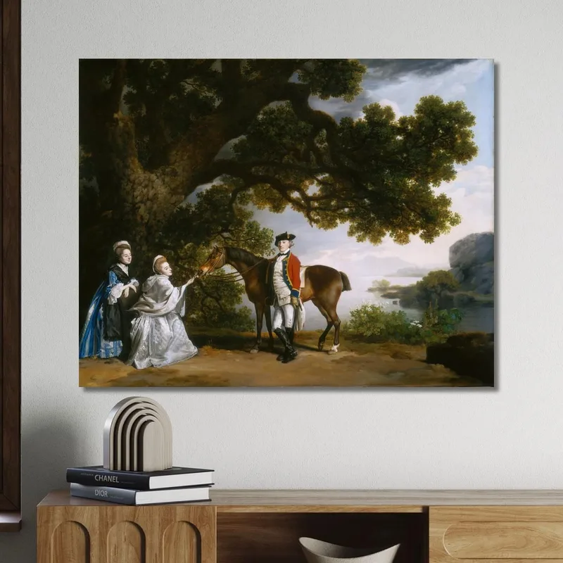 Captain Samuel Sharpe Pocklington With His Wife Pleasance George Stubbs