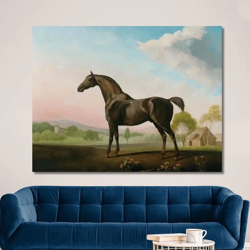 Lord Grosvenors Bartnelke In Einer Landschaft George Stubbs