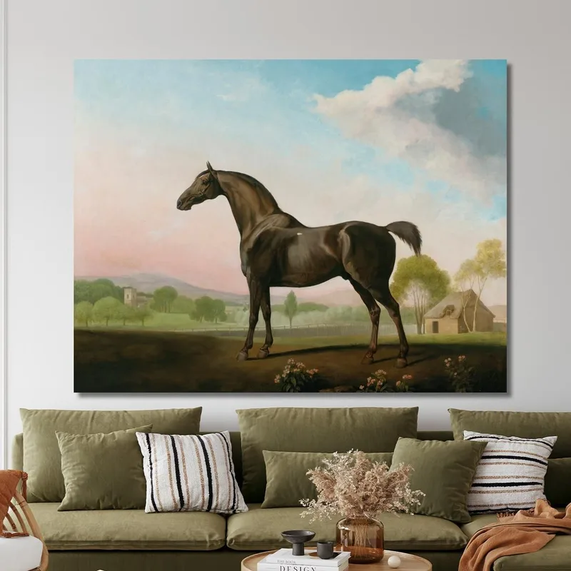 Lord Grosvenors Bartnelke In Einer Landschaft George Stubbs