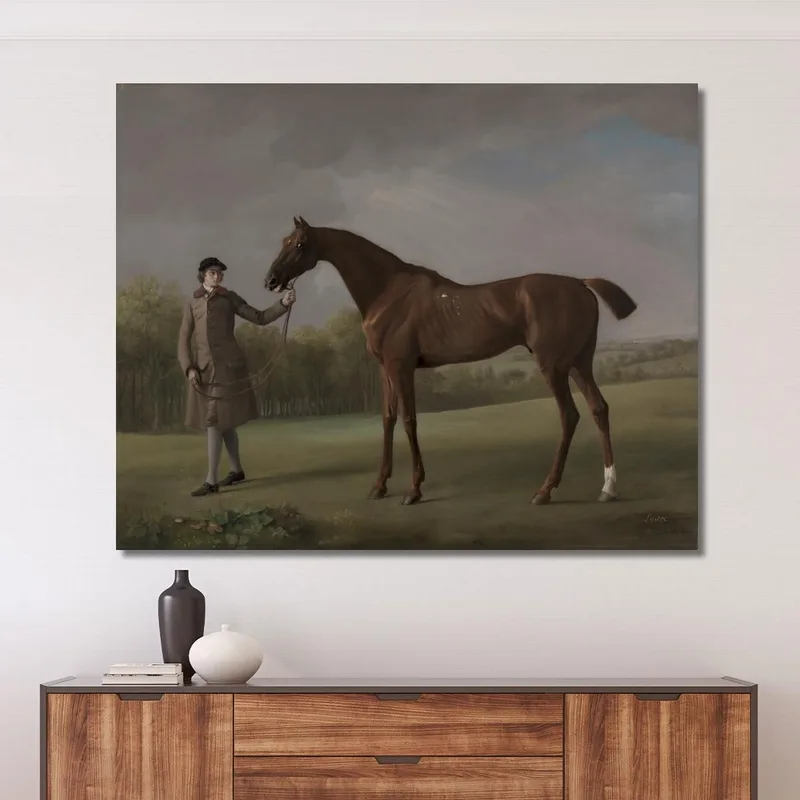 Lüster In Der Hand Eines Bräutigams George Stubbs