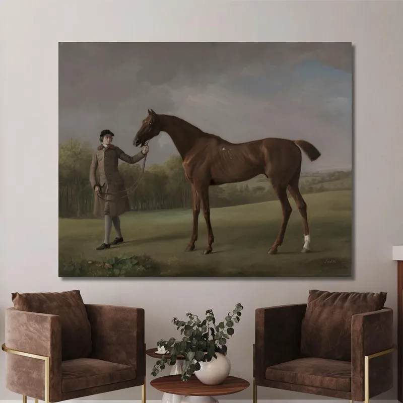 Lüster In Der Hand Eines Bräutigams George Stubbs