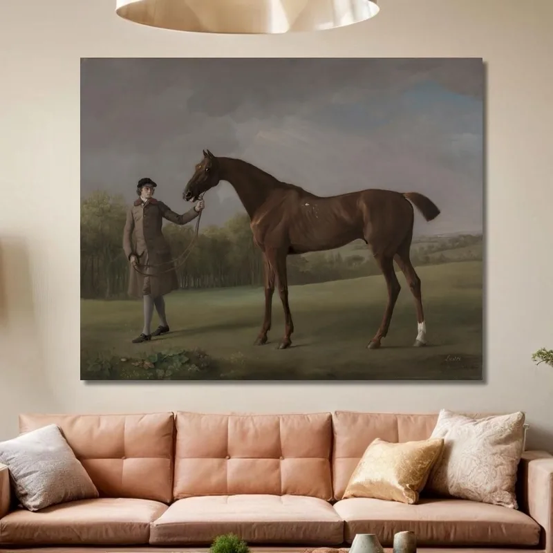 Lüster In Der Hand Eines Bräutigams George Stubbs
