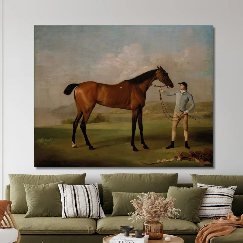 Molly Long-Legs With Her Jockey George Stubbs