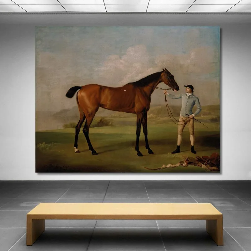 Molly Long-Legs With Her Jockey George Stubbs