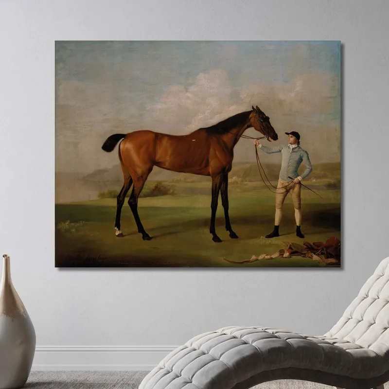 Molly Long-Legs With Her Jockey George Stubbs