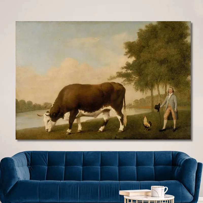 Le Bœuf Du Lincolnshire George Stubbs