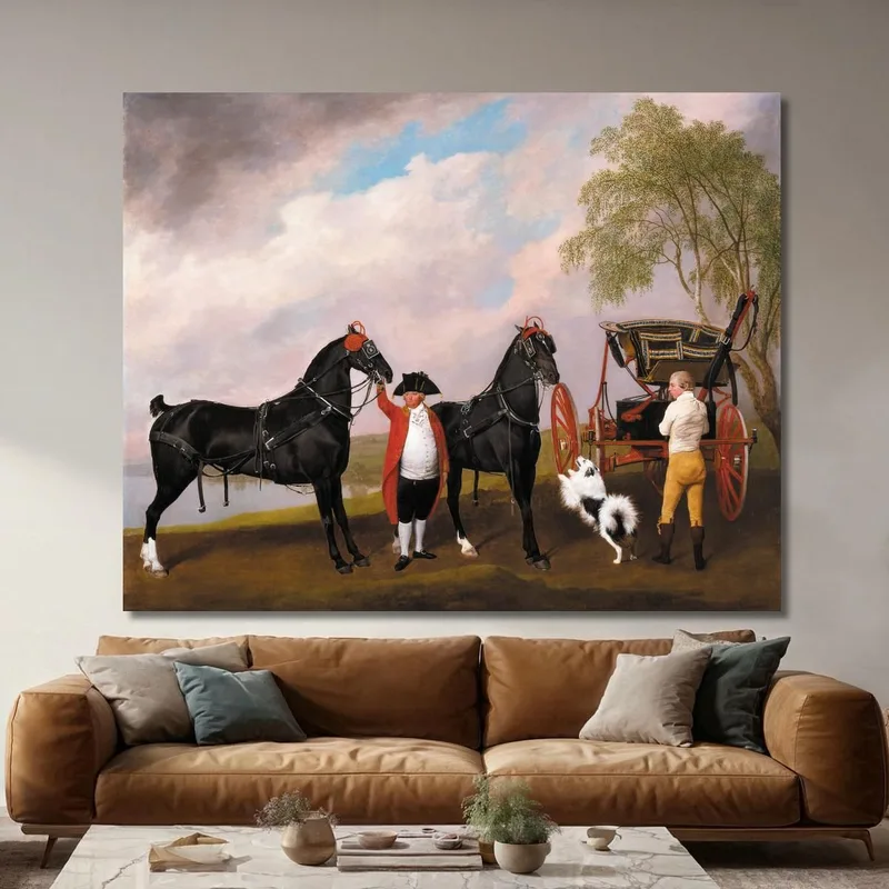 Il Fetonte Del Principe Di Galles George Stubbs