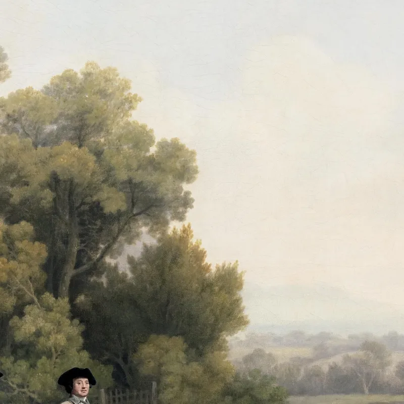 Two Gentlemen Going A Shooting 1768 George Stubbs