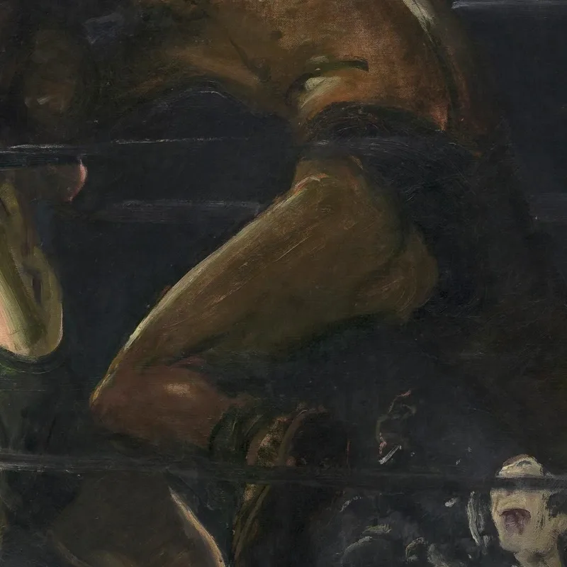 Les Deux Membres De Ce Club George Wesley Bellows