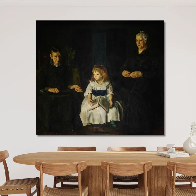 Elinor Jean Und Anna George Wesley Bellows