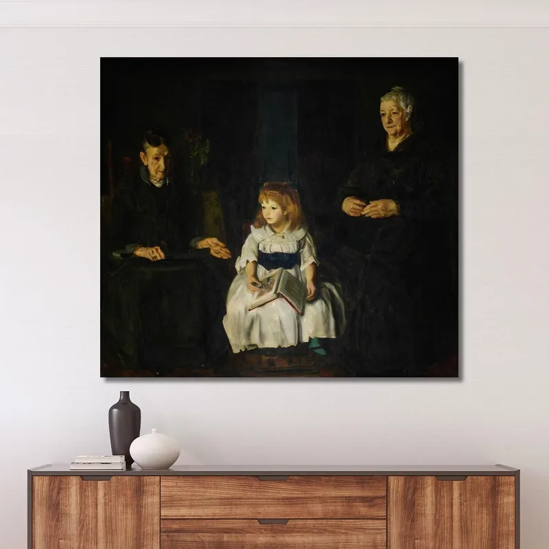 Elinor Jean Und Anna George Wesley Bellows