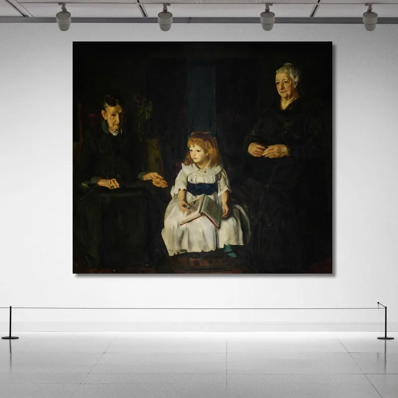Elinor Jean Und Anna George Wesley Bellows