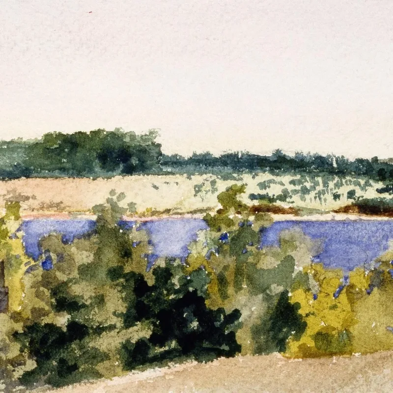 Gardiner'S Bay From Sag Harbor George Wesley Bellows
