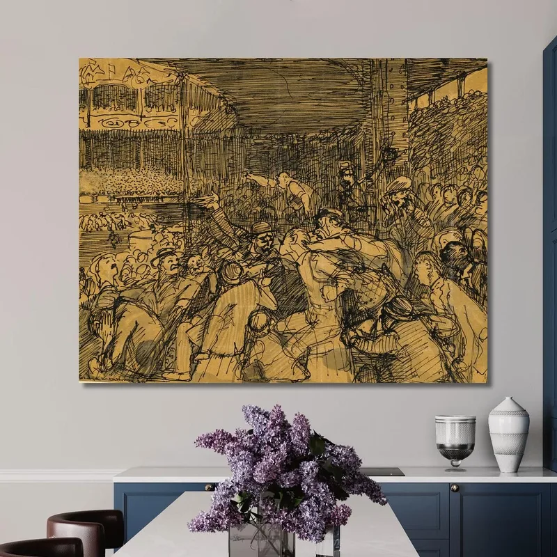 Töte Den Schiedsrichter George Wesley Bellows
