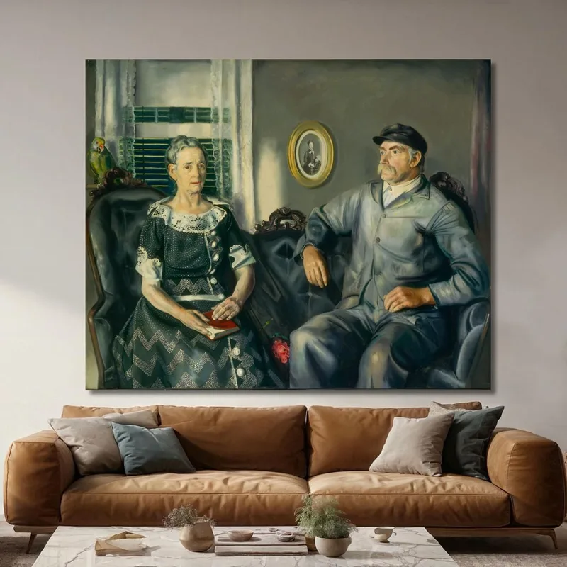 Herr Und Frau Phillip Wase George Wesley Bellows