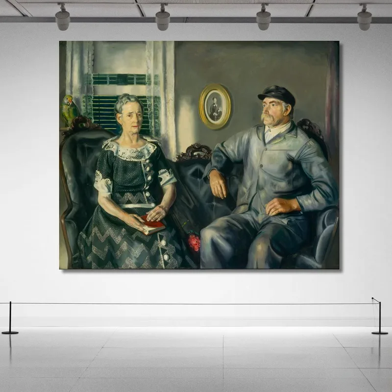 Herr Und Frau Phillip Wase George Wesley Bellows