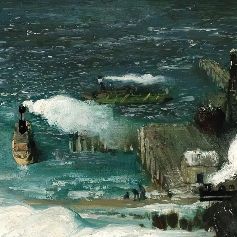 Rivière Du Nord George Wesley Bellows