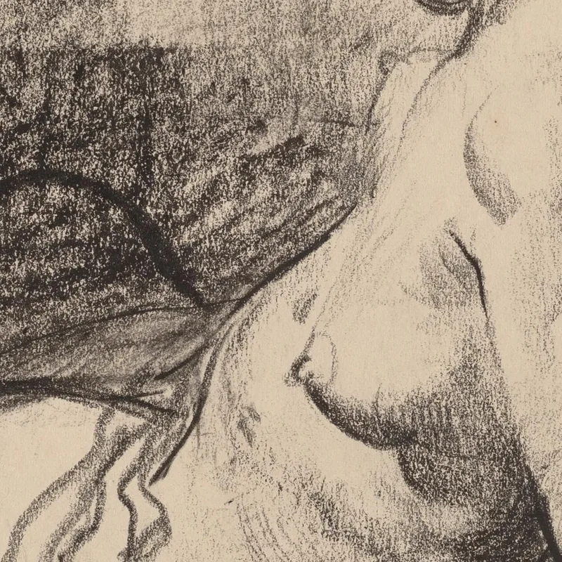 Liegendes Mädchen George Wesley Bellows