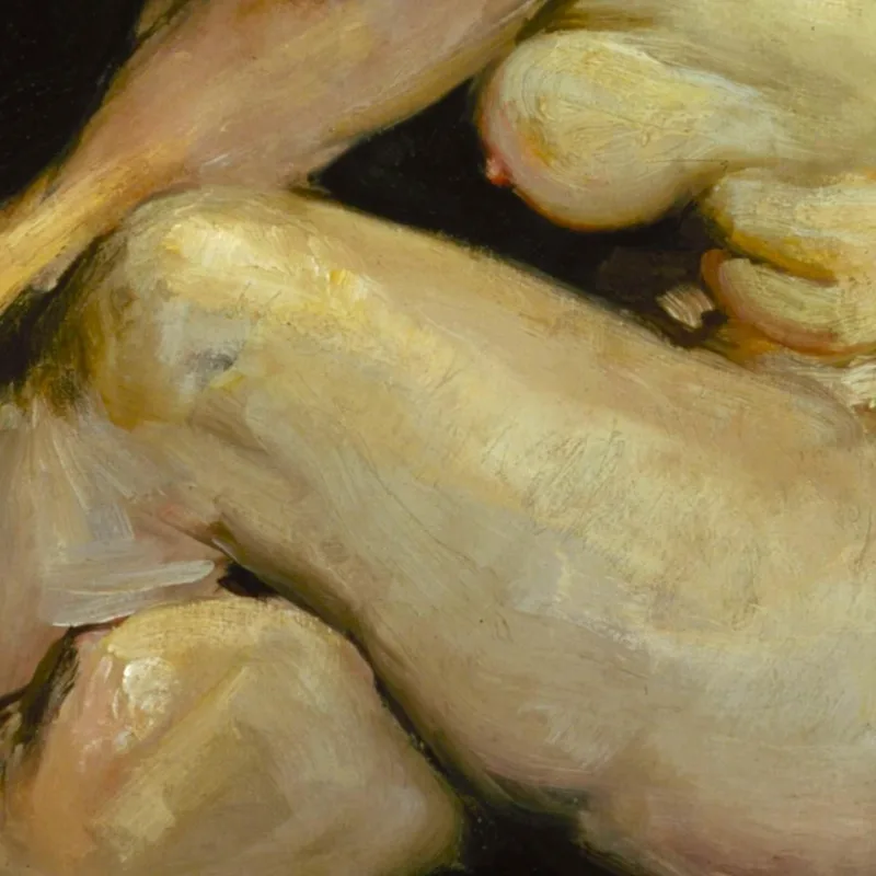 Fille Nue Miss Leslie Hall George Wesley Bellows