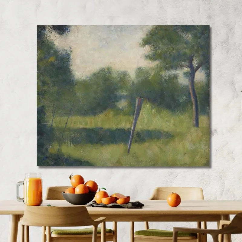Paisaje En Juego Georges Seurat
