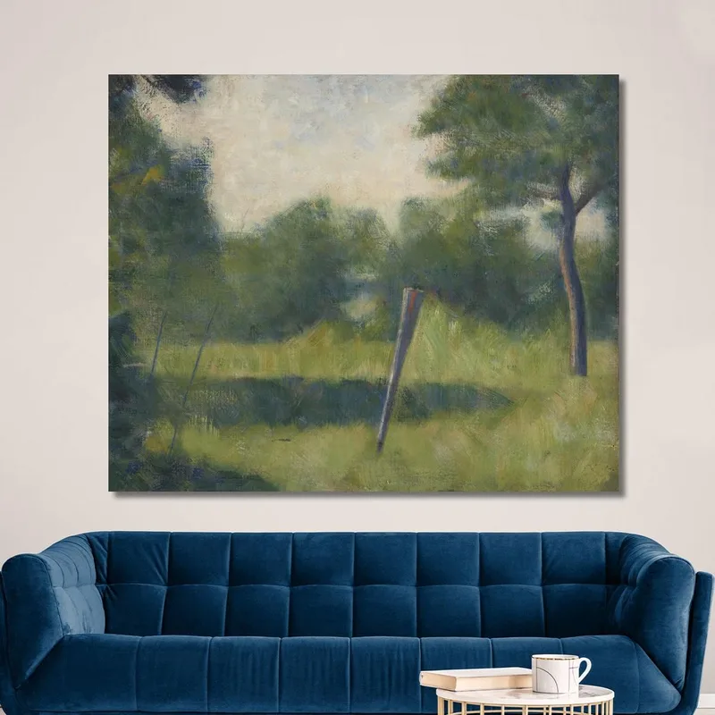 Paisaje En Juego Georges Seurat