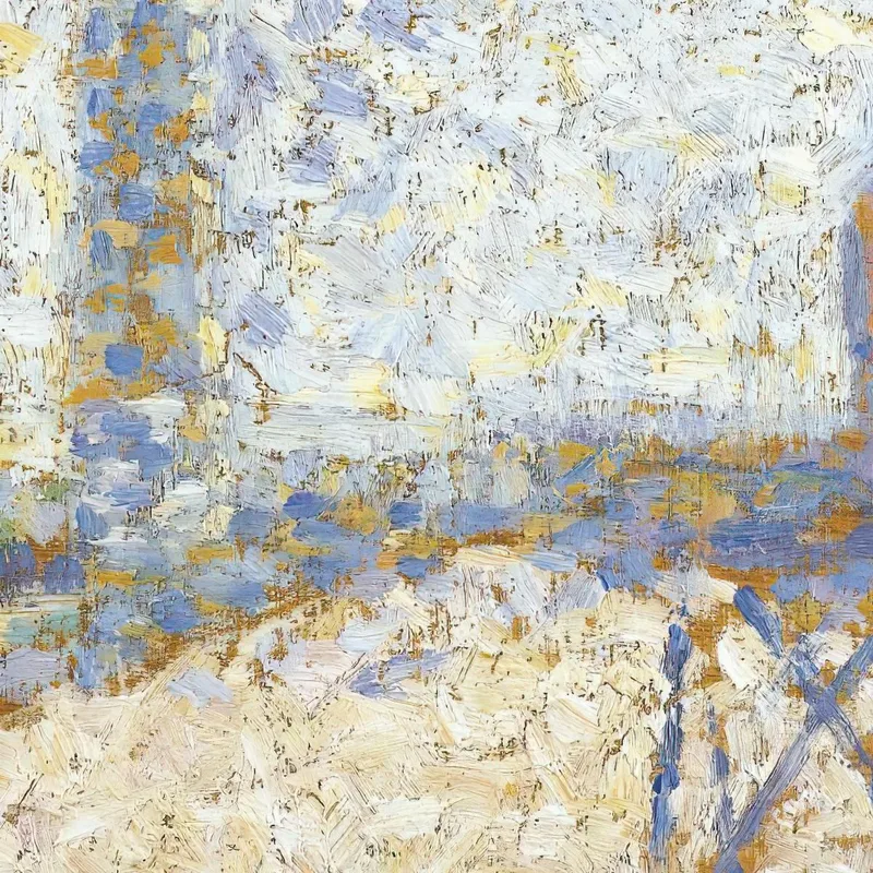 L'Ospizio E Il Faro Di Honfleur Georges Seurat