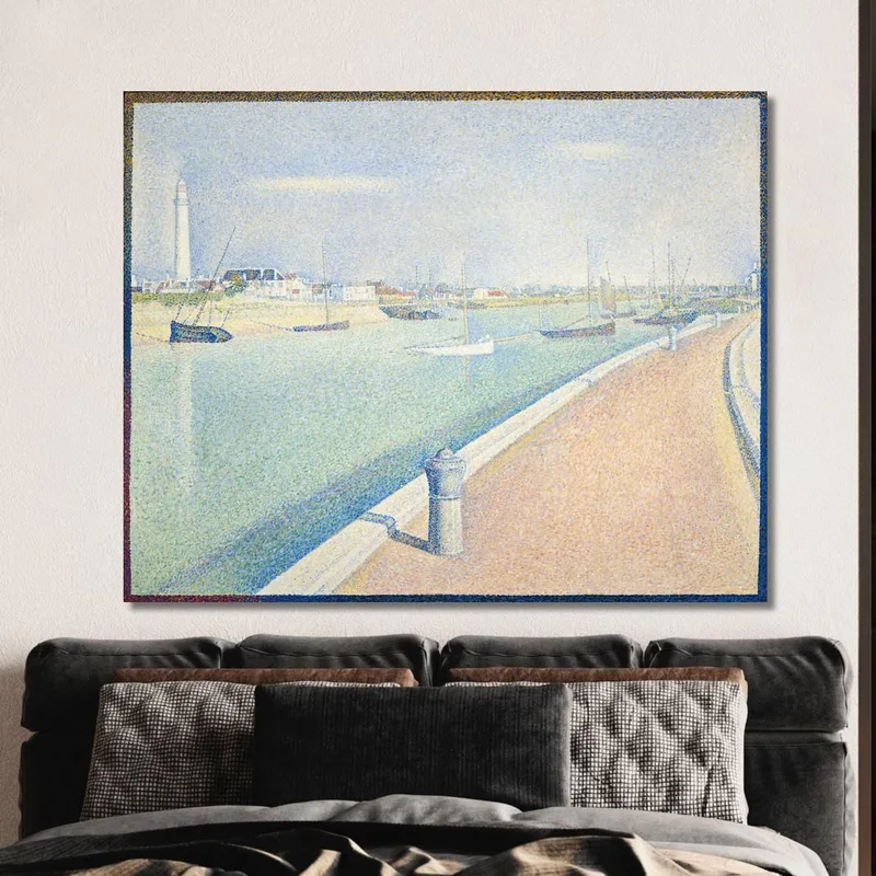 El Canal De Gravelinas Petit Fort Philippe Georges Seurat