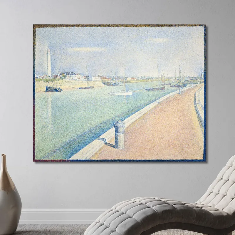 El Canal De Gravelinas Petit Fort Philippe Georges Seurat