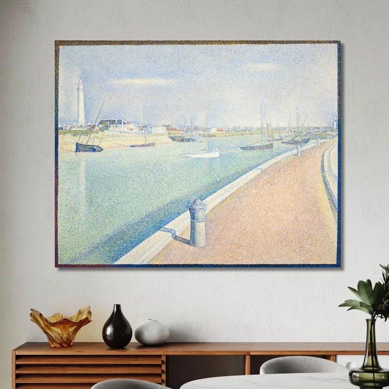 El Canal De Gravelinas Petit Fort Philippe Georges Seurat