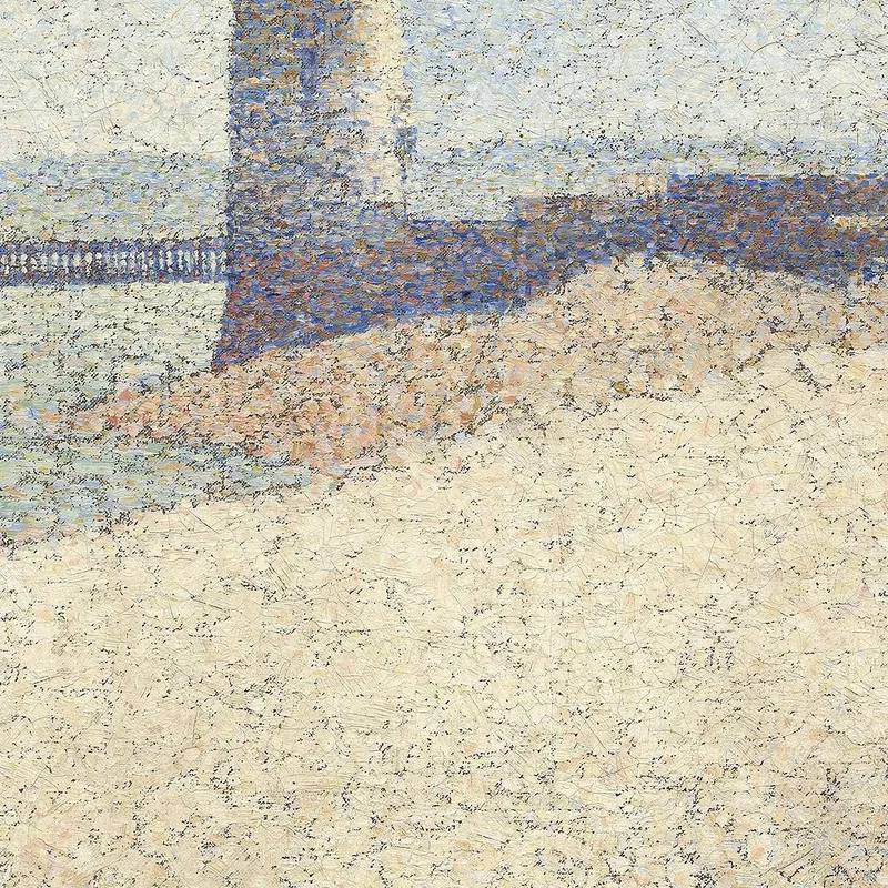 Il Faro Di Honfleur Georges Seurat