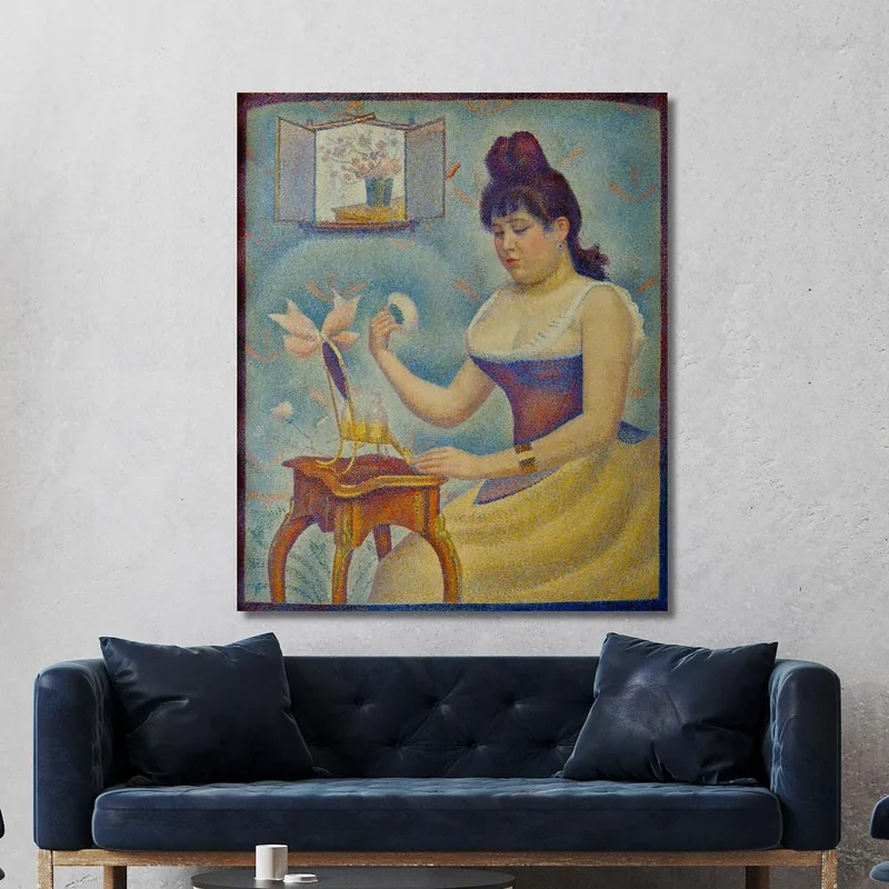 La Donna Voluttuosa Qui Rappresentata È La Ventenne Madeleine Knobloch Georges Seurat