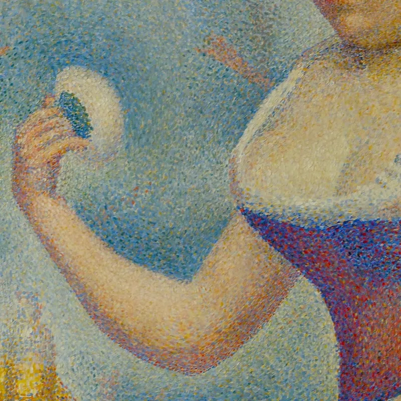 La Donna Voluttuosa Qui Rappresentata È La Ventenne Madeleine Knobloch Georges Seurat