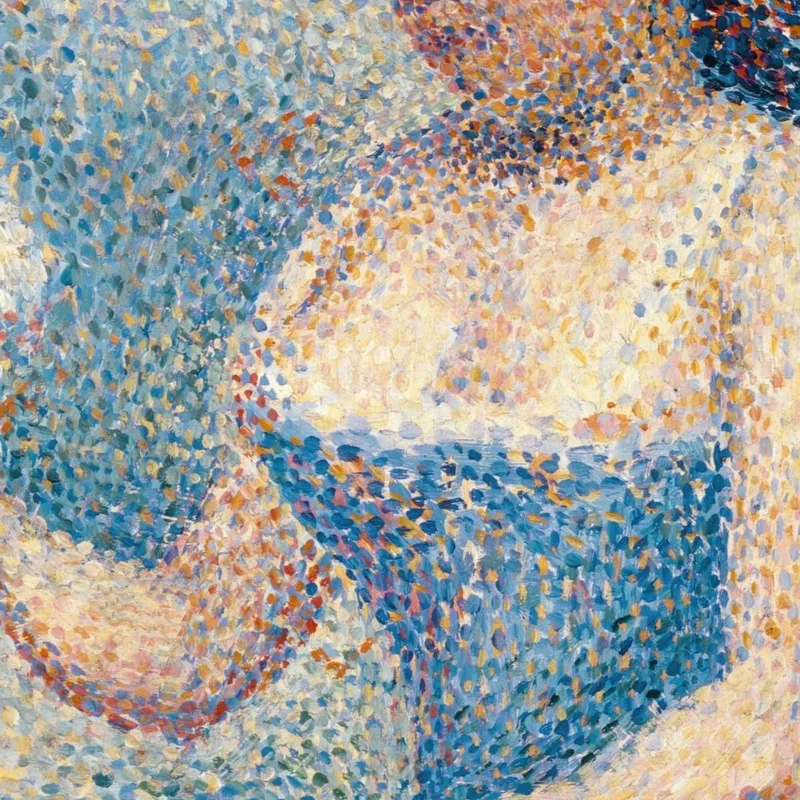 Giovane Donna Che Si Spolvera Georges Seurat