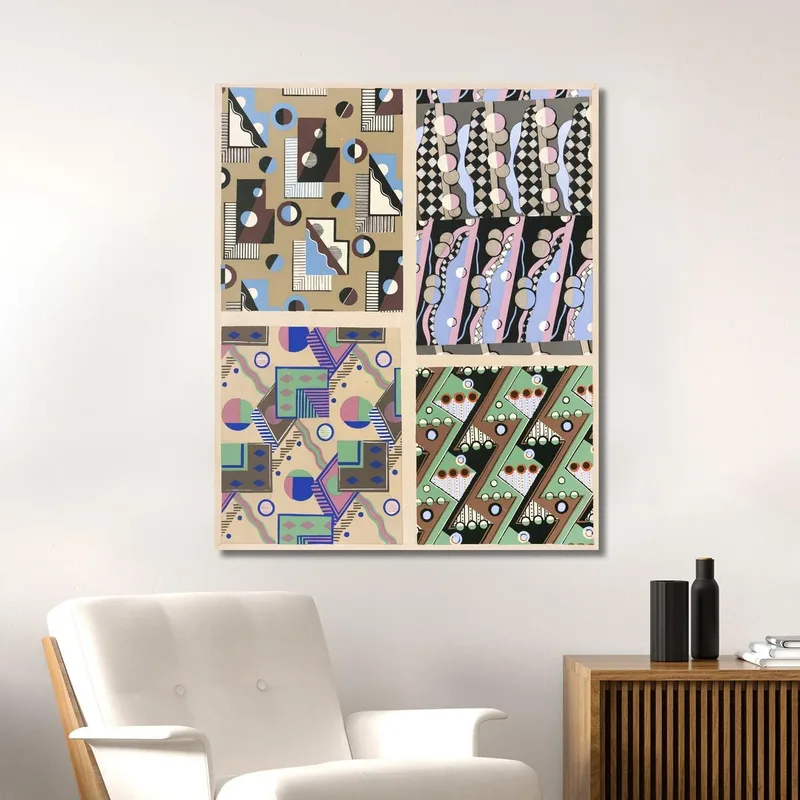 Decors And Colors Collection Pl.05 Georges Valmier
