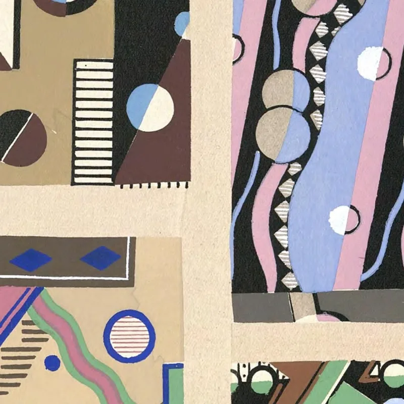 Decors And Colors Collection Pl.05 Georges Valmier